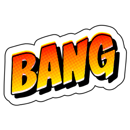 Bang! Sticker